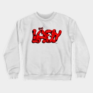 Bug Lady Graffiti Crewneck Sweatshirt